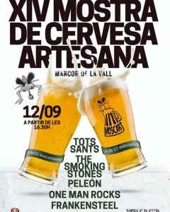 Afișul XIV Mostra de Cervesa Artesana din Mancor de la Vall